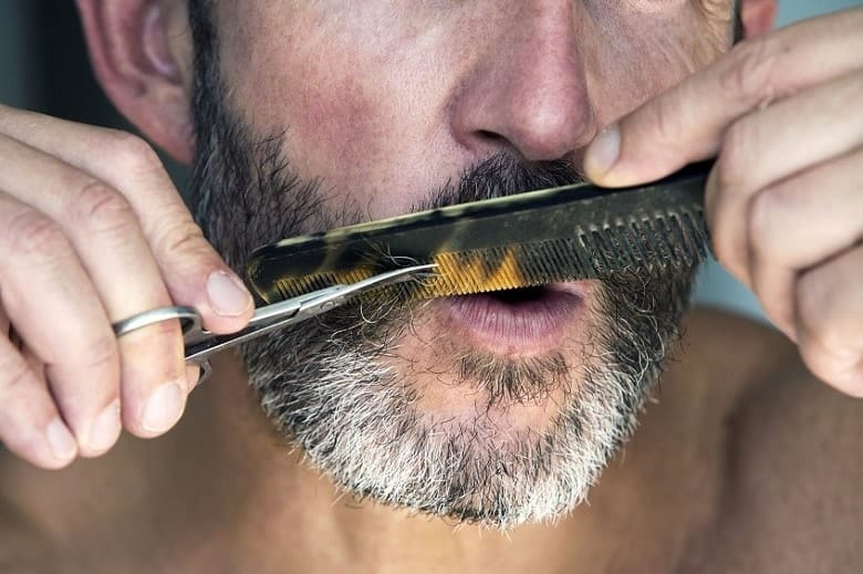 How to Trim Long Mustache