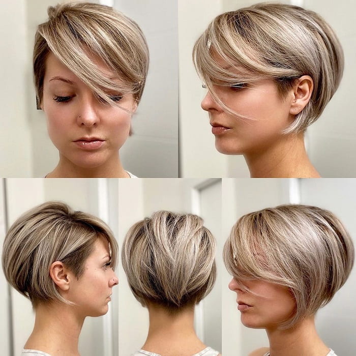 Discover 81 Pixie Bob Hairstyles In Eteachers   Long Pixie Bob Haircut With Bangs 