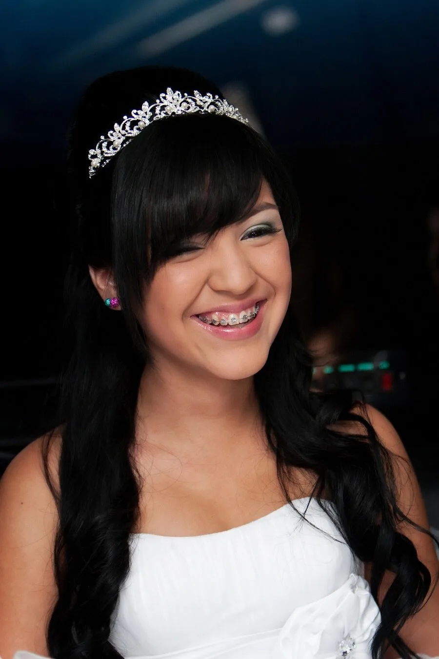 long quinceanera hairstyle for 15 years oid girls