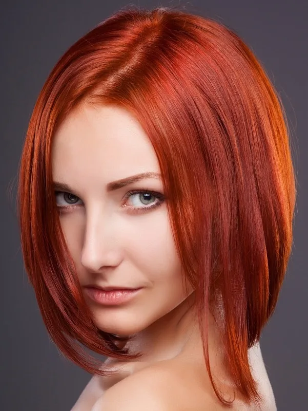 Red Weave Bob Hairstyles