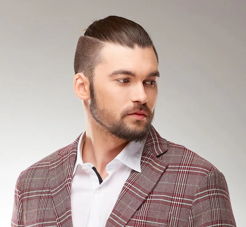 Long Slick Back Haircut .webp