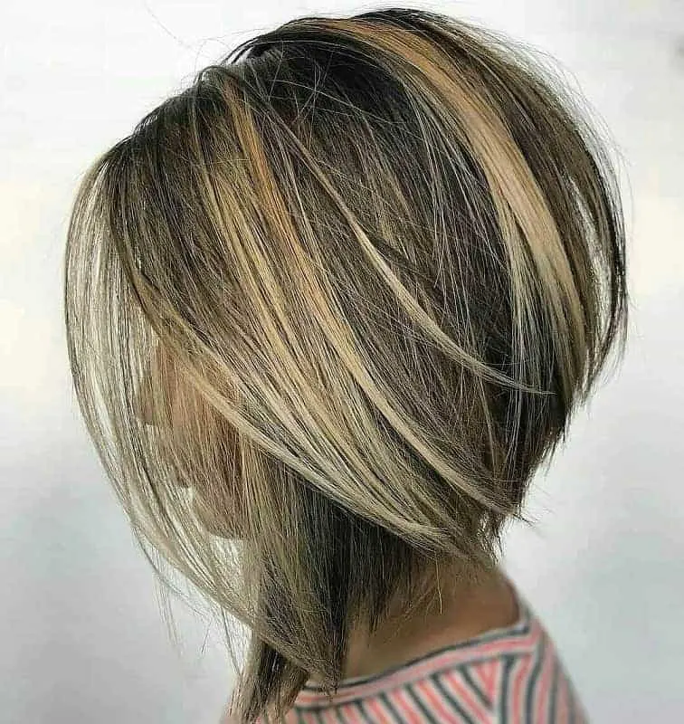 long inverted bob