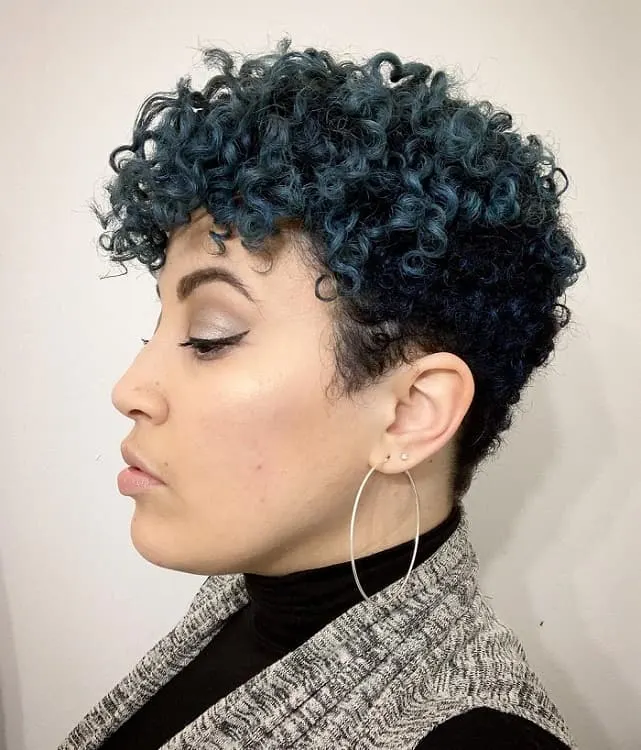 long tapered pixie