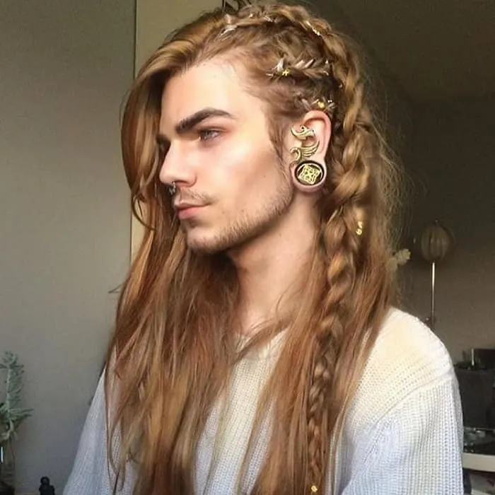 long thick hairstyles for men 