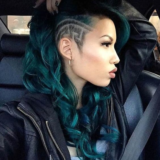 emerald long undercut