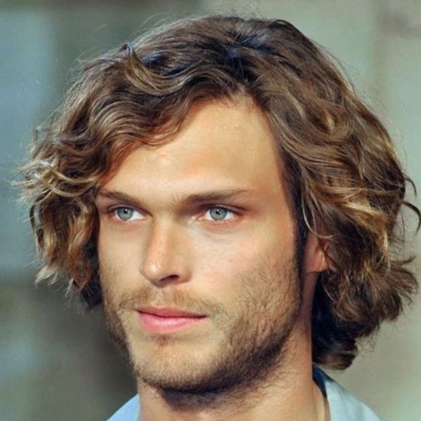 mens long wavy hairstyles