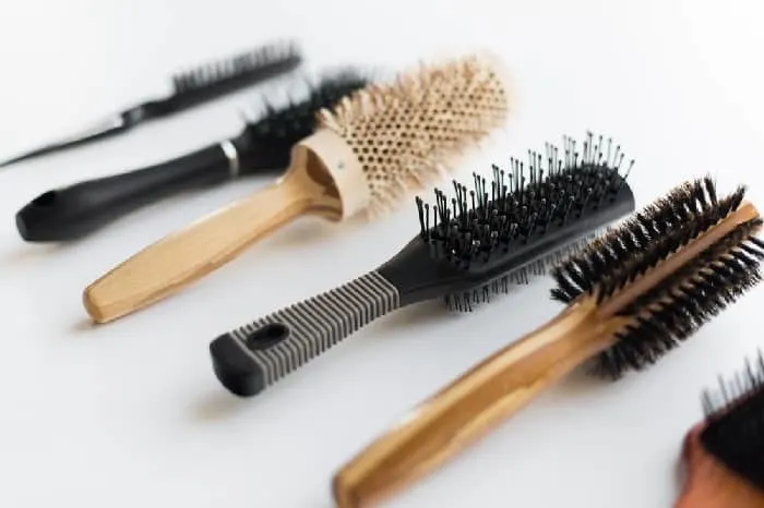hair brush for men's long wavy hair 