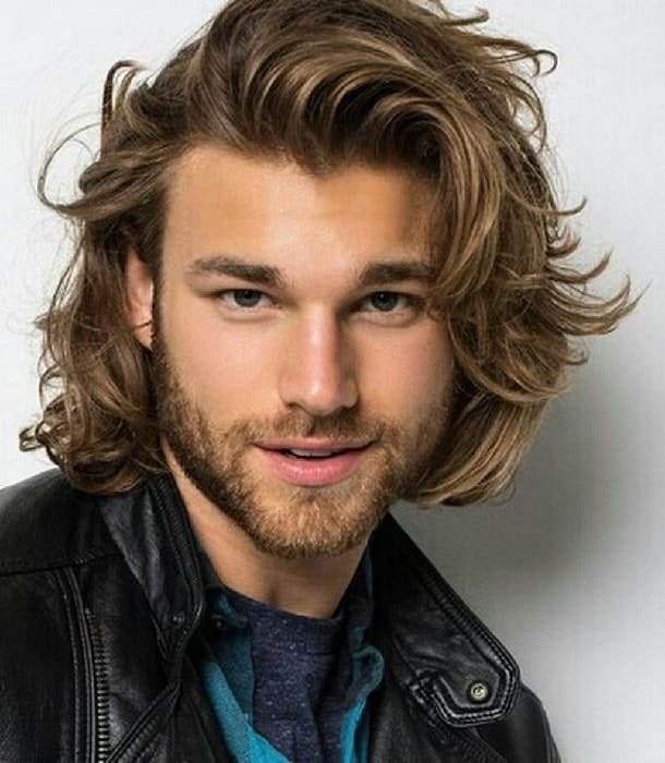 20 Handsome Long Wavy Hairstyles for Men – HairstyleCamp