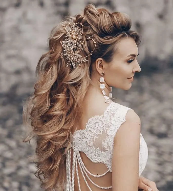 Bridal Hairstyles For Medium Hair 32 Looks Trending This Season