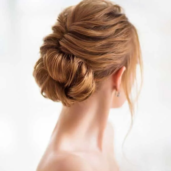 long hairstyle for bride
