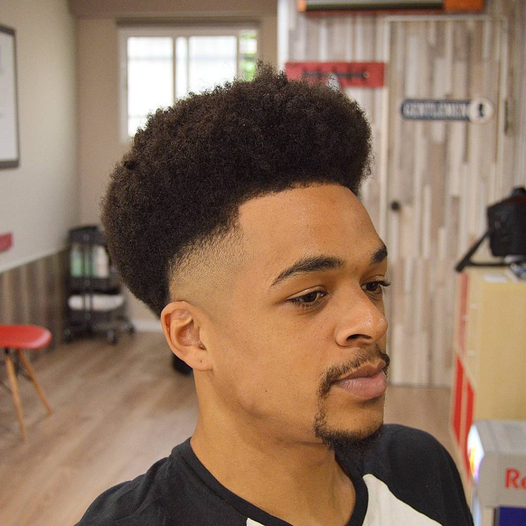 bald fade low hairstyles