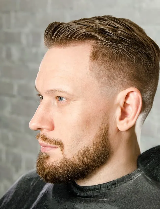 low beard fade