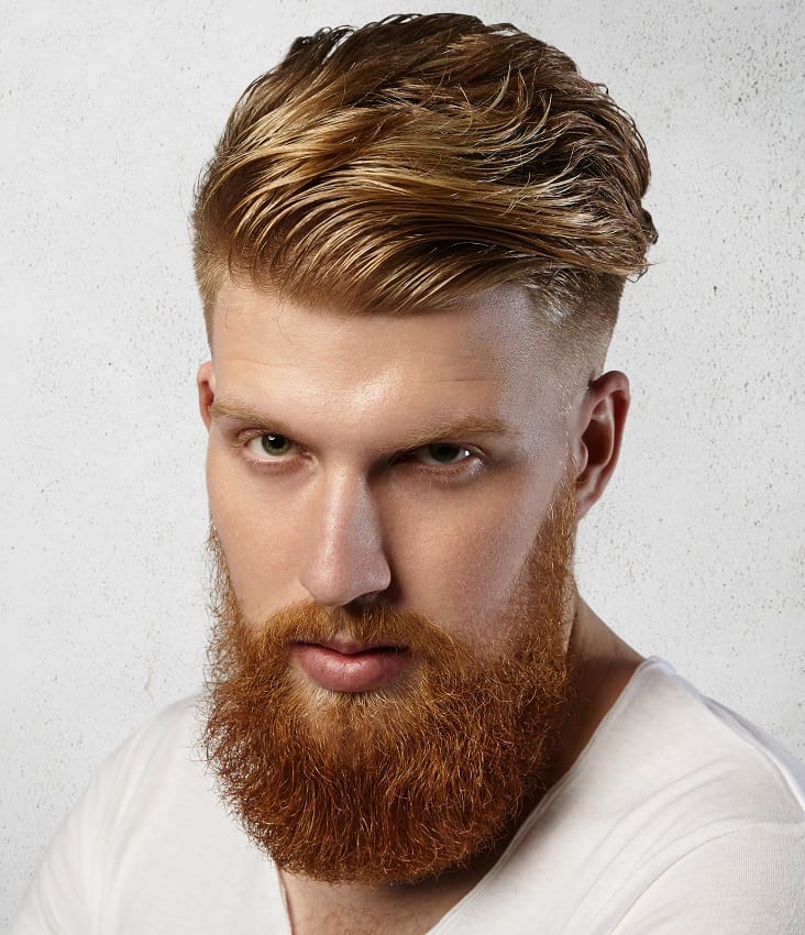 25 Men's Hairstyles That'll Look Good With A Full Beard