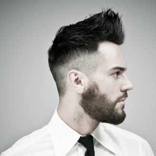 low fade haircut for men