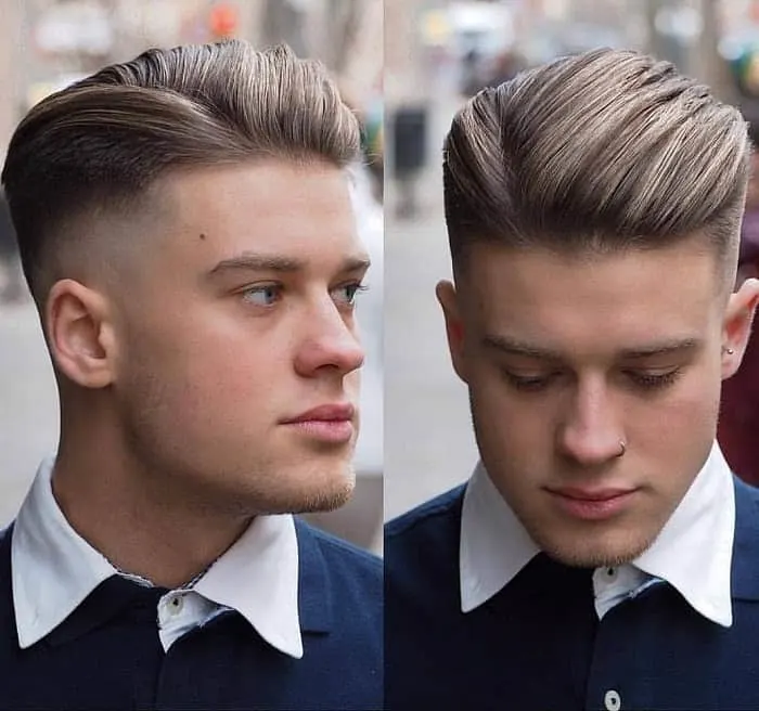 low fade hairstyle