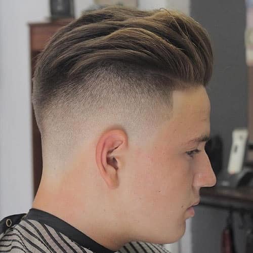 skin fade undercut for men