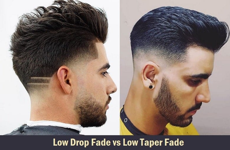 Low Drop Fade vs Low Taper Fade