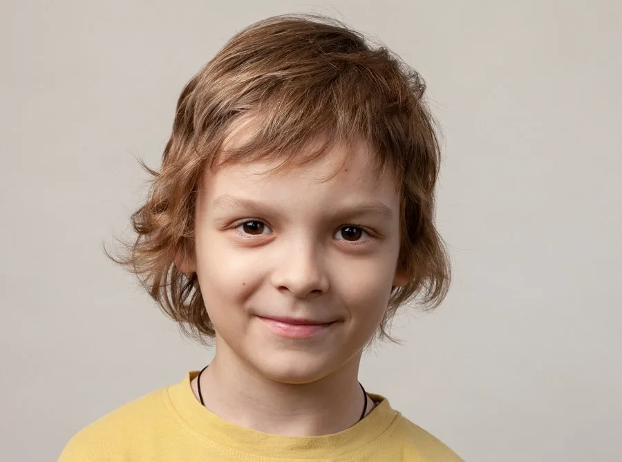 low maintenance layered haircut for boys