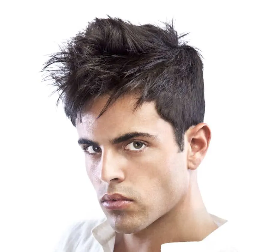 low maintenance thick hair for men