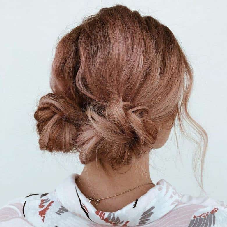 Low Messy Bun For Women 4 