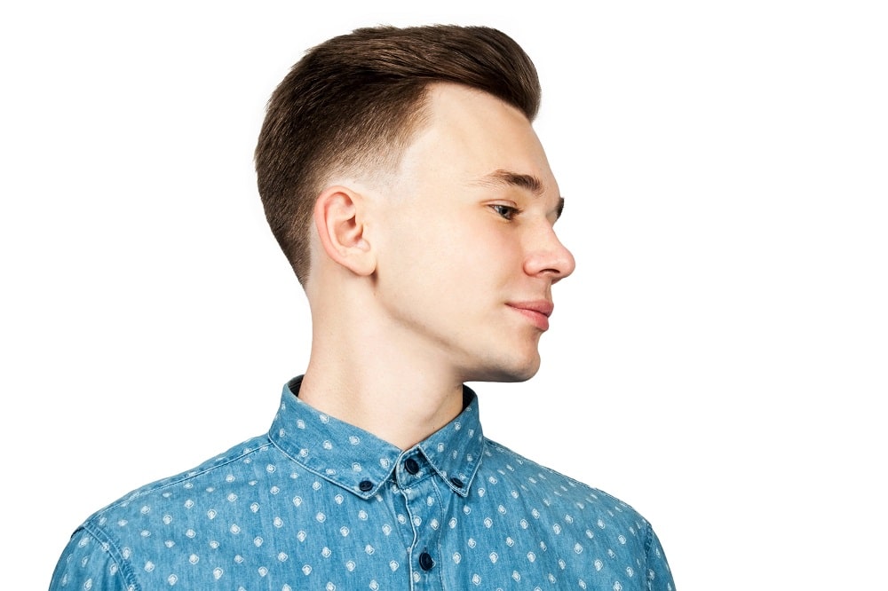 low taper fade haircut for guys