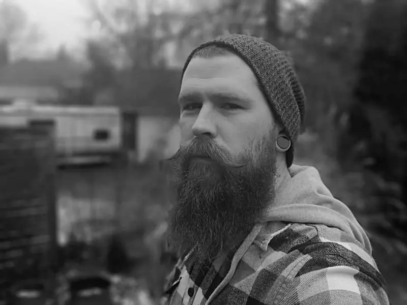 thumbnail image 2 of Thor Hair Amscan Brown Lumberjack Beard & Mustache (Adult Saudi Arabia Mutton Chops Beard 2 of 13