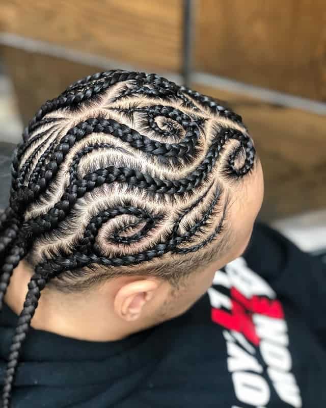 men braided hairstyles