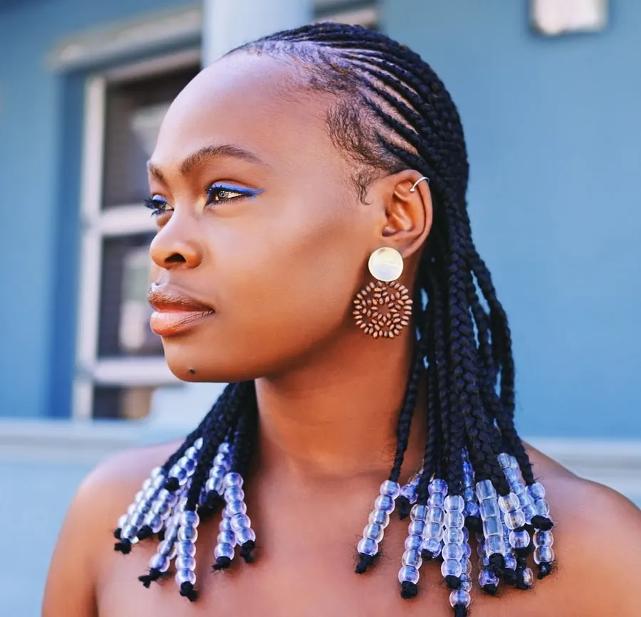 medium braids for nigerian women