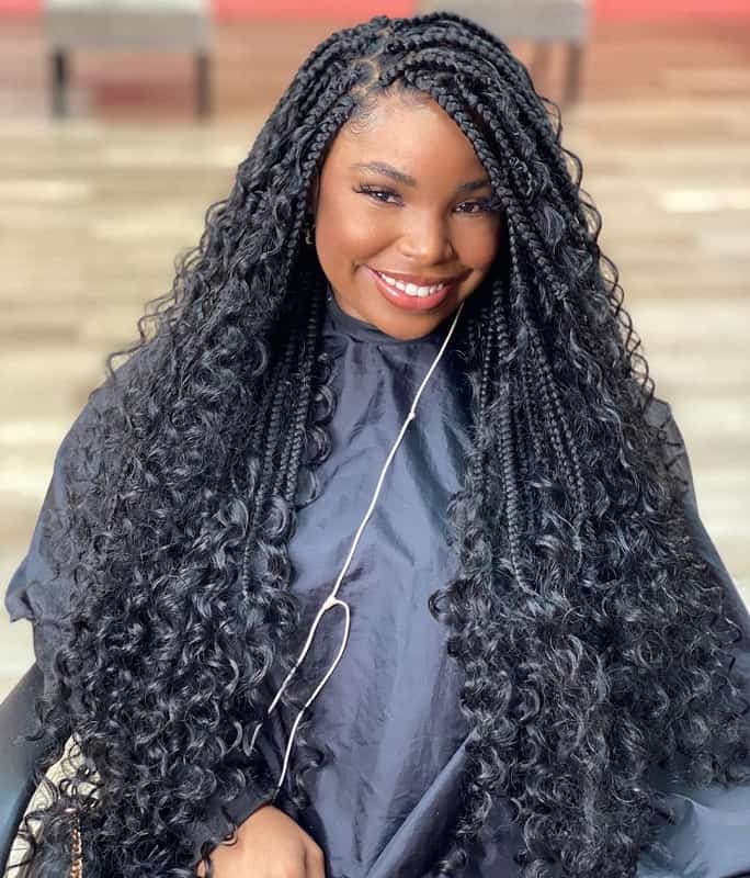 How To Curl Box Braids 10 Styling Ideas For 2020