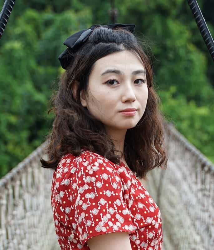 medium hairstyle for Asian girls
