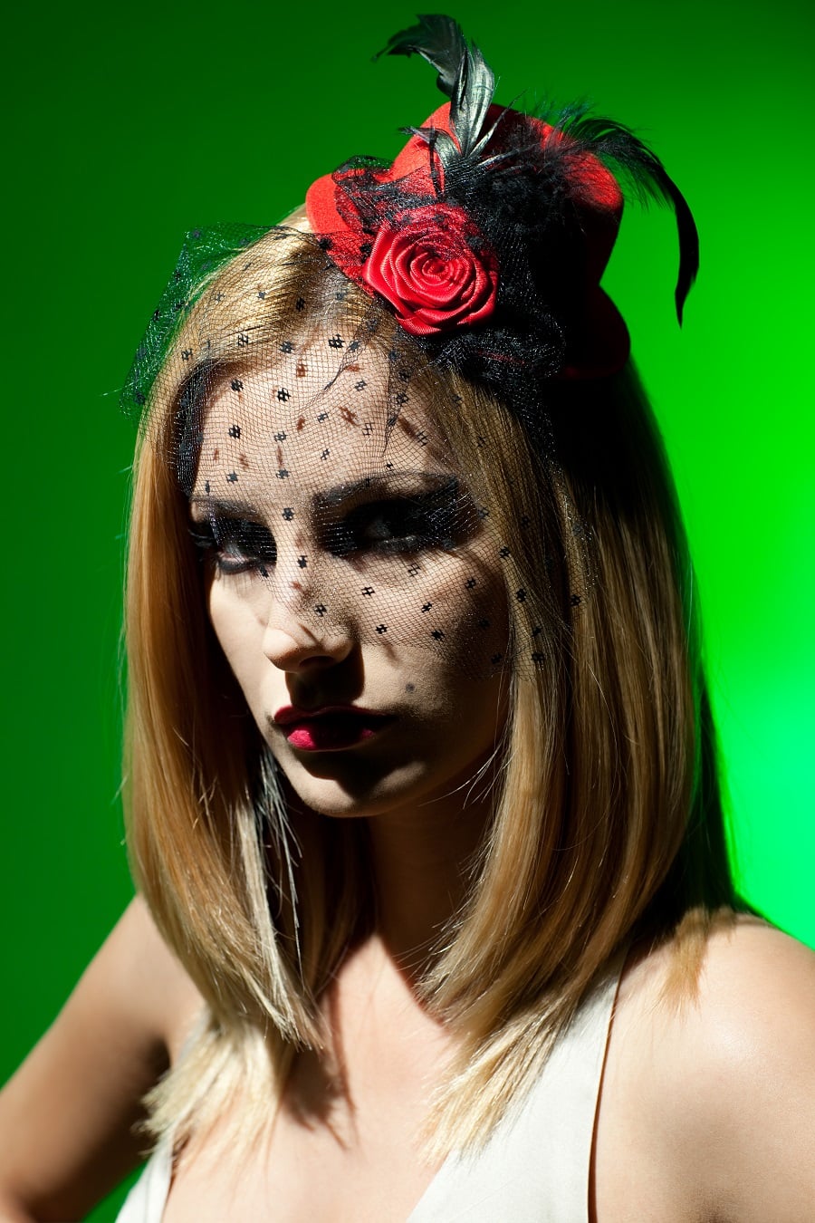 Fascinator Con Fiore E Clip Per Capelli – Copricapo Donna Per Tea Party, Matrimoni, Anni '20