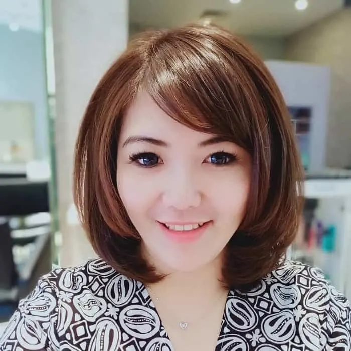 Medium Stacked Bob for Women