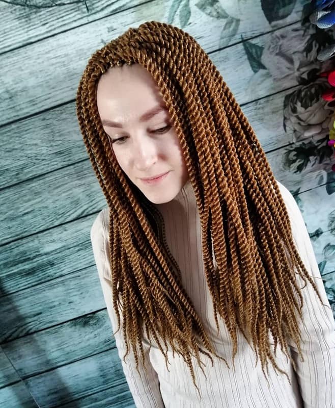 medium twist braids