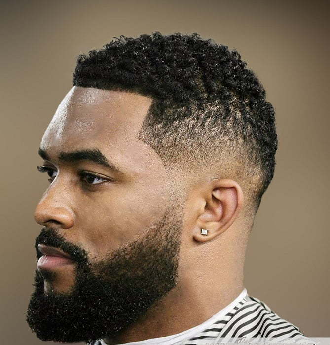 shadow fade haircuts for men