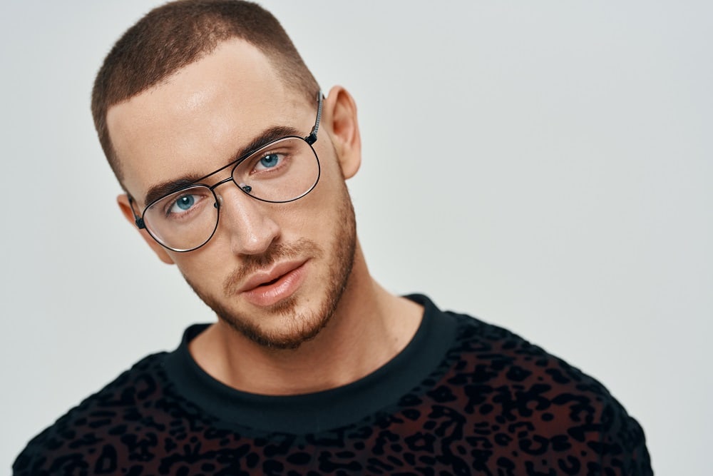 9 Most Convenient Men's Buzz Cuts with Glasses – HairstyleCamp
