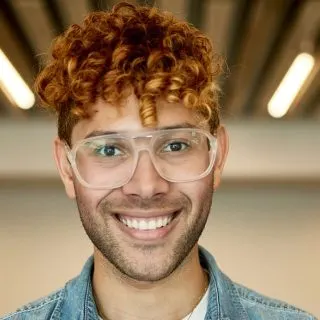 mens curly tight perm for red hair