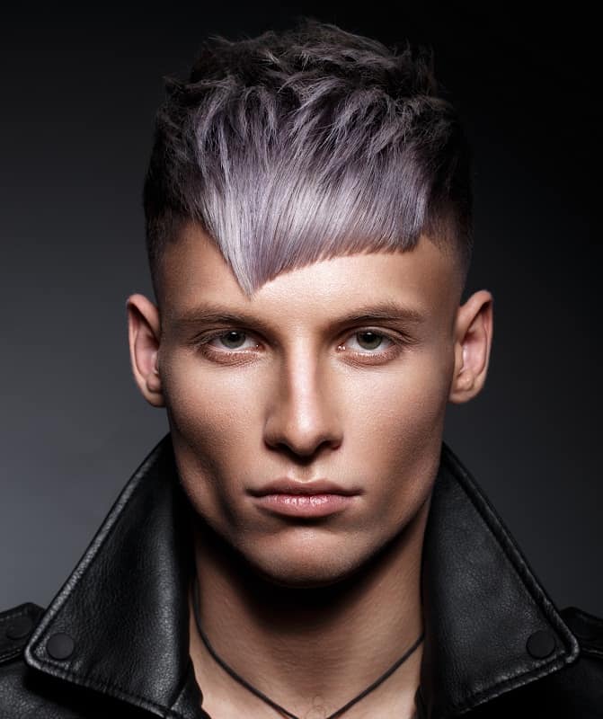 Funky Purple Hairstyles For Men 22 Update Hairstylecamp