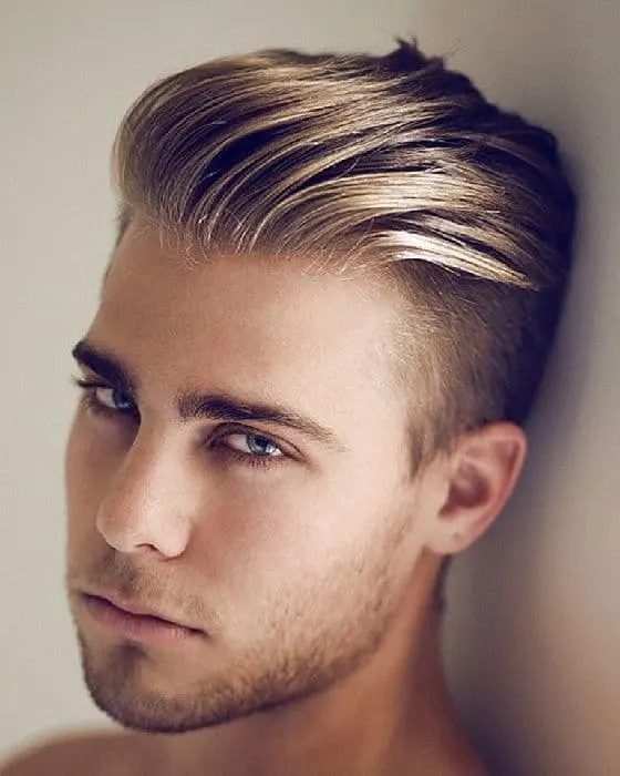 undercut for men with straight hair