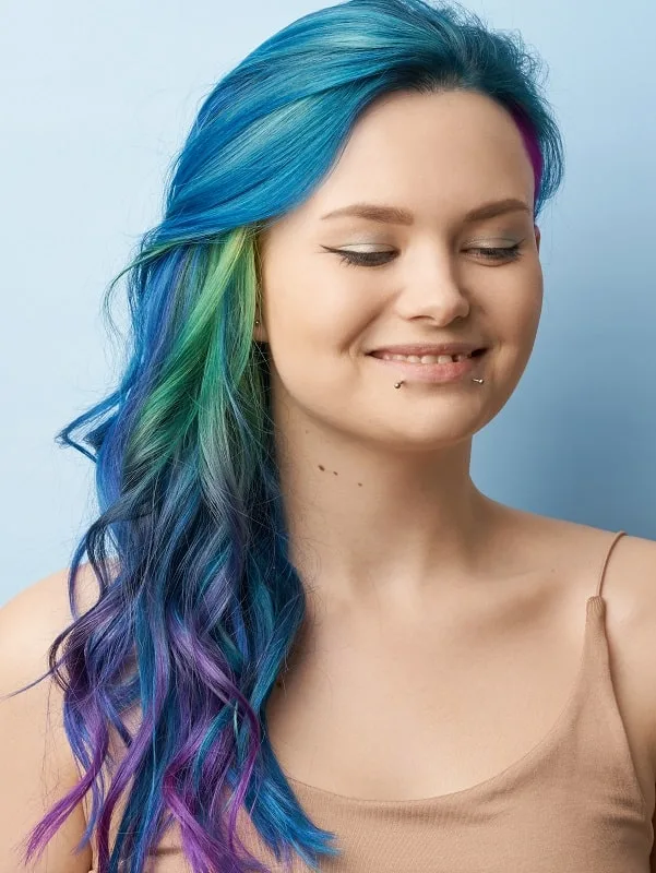 mermaid hair coloring
