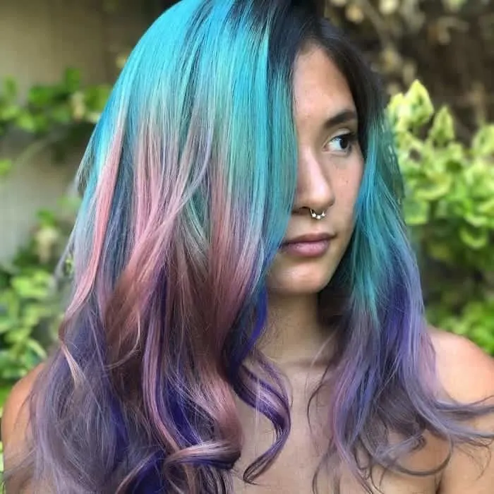 mermaid hair colors 