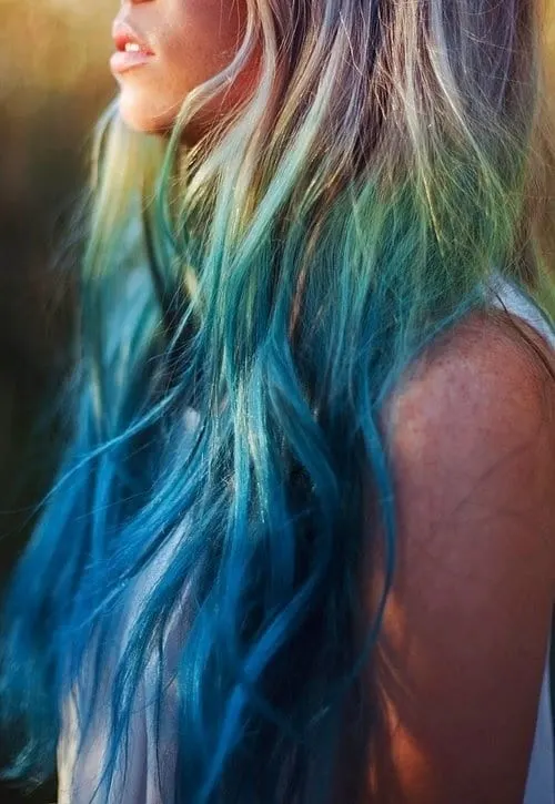 Mermaid Hair Color