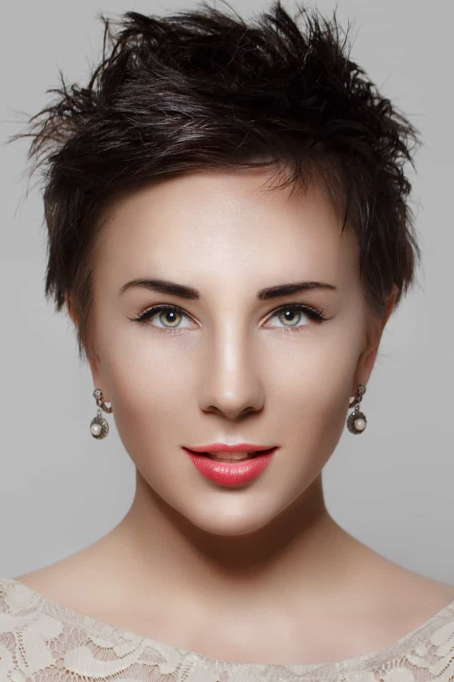 messy pixie cut for fine hair