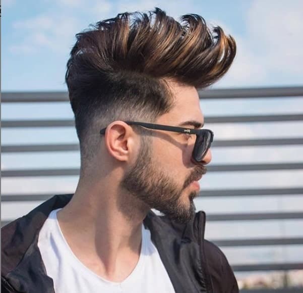 messy quiff hairstyles for men
