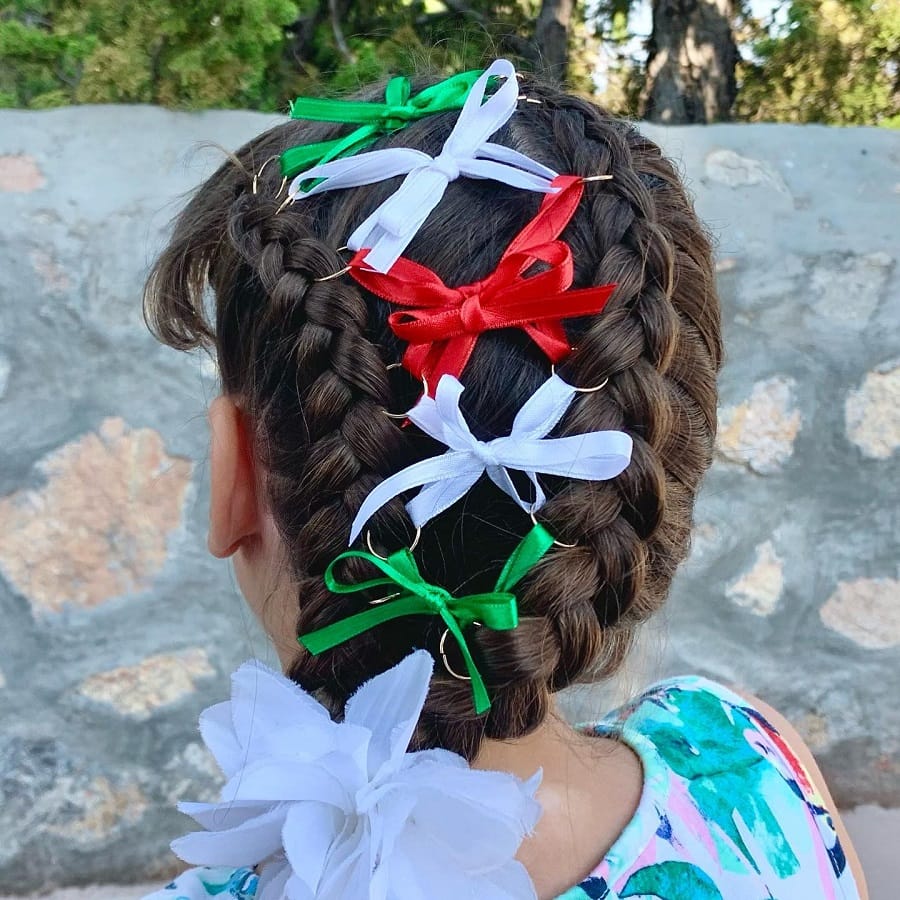 mexican braided hairstyle