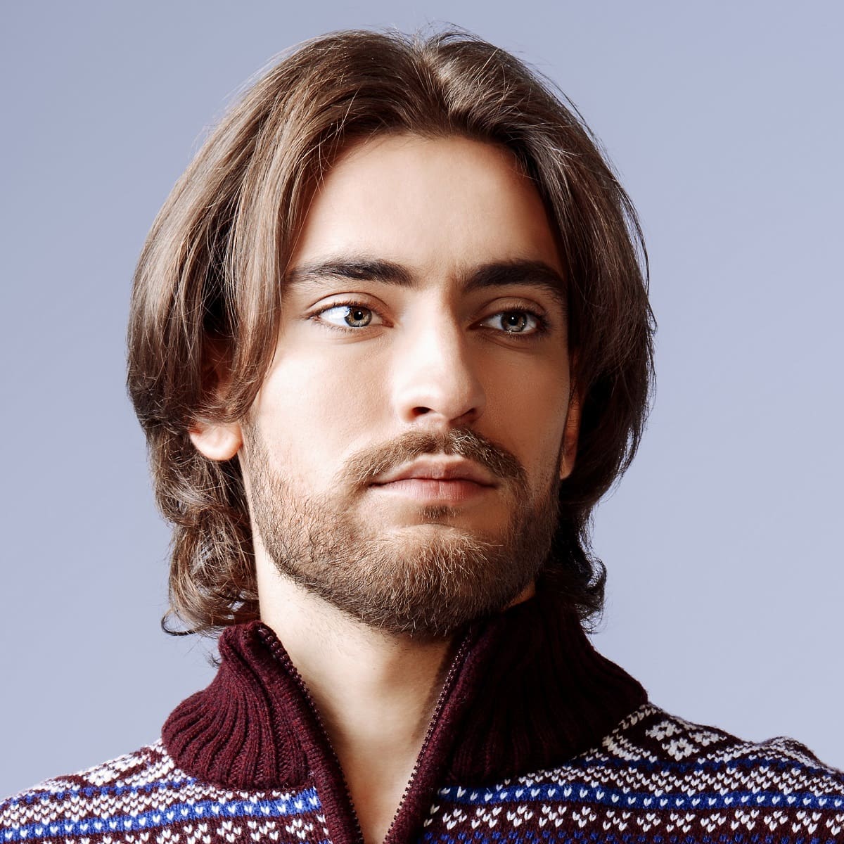 Middle Part Hairstyle for Men Achieving the Perfect Look  stylerulz