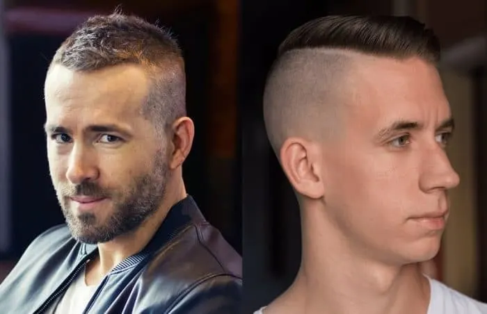 military haircut vs. undercut