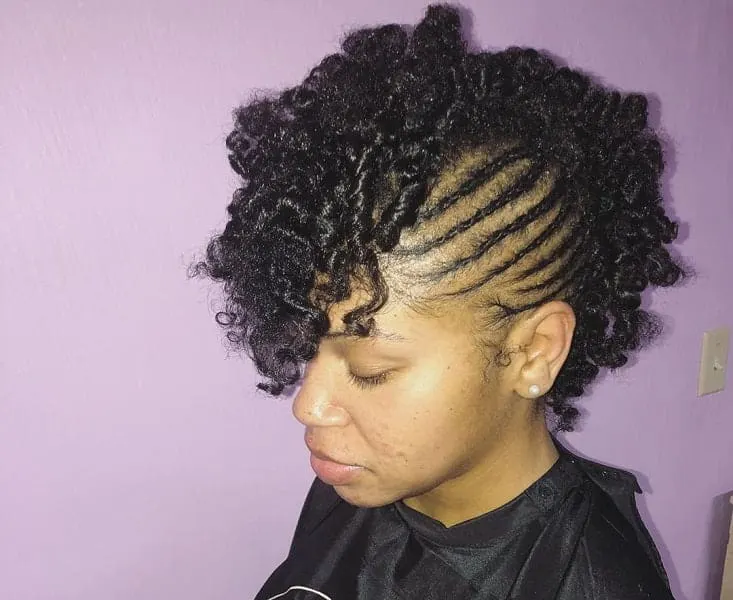 10 of The Best Cornrow Braided Mohawks for Women