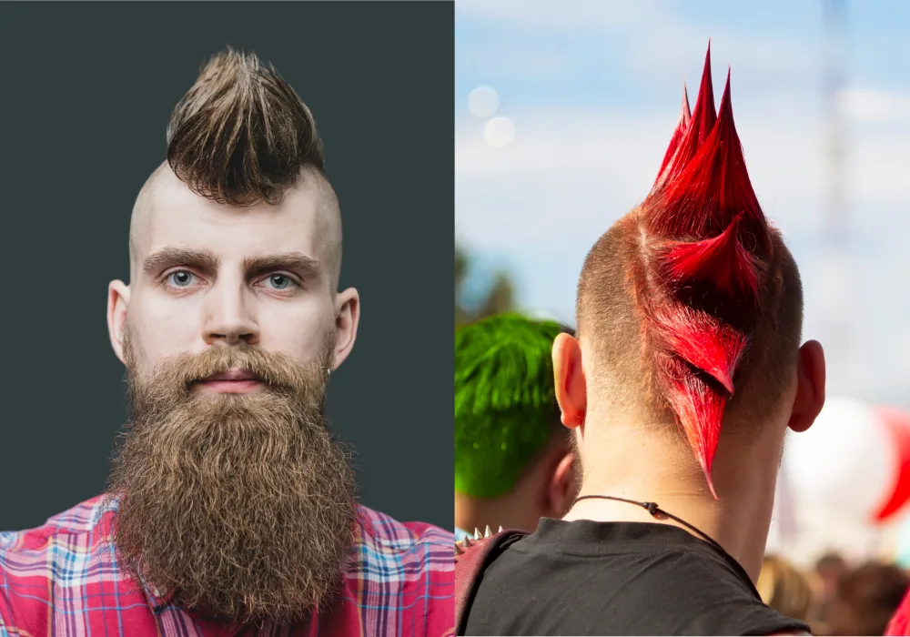 Mohawk haircut hires stock photography and images  Alamy