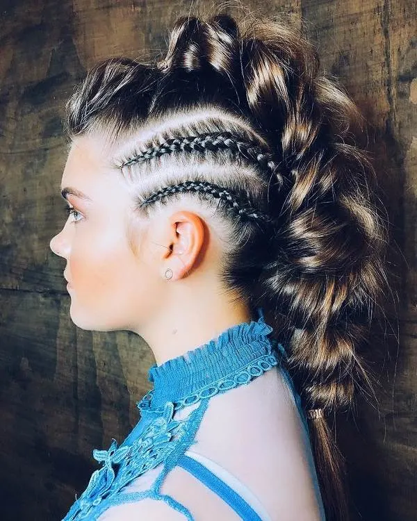 Dutch Mohawk Braid