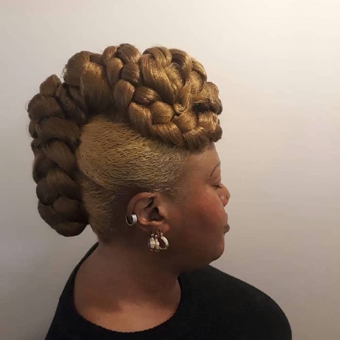 black women mohawk hairstyles